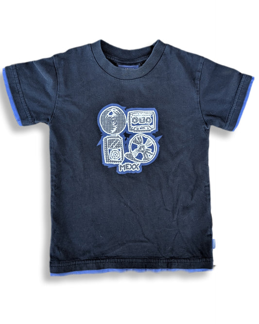 T-shirt à manches courtes thème musical rétro | MEXX | 3-4 ans