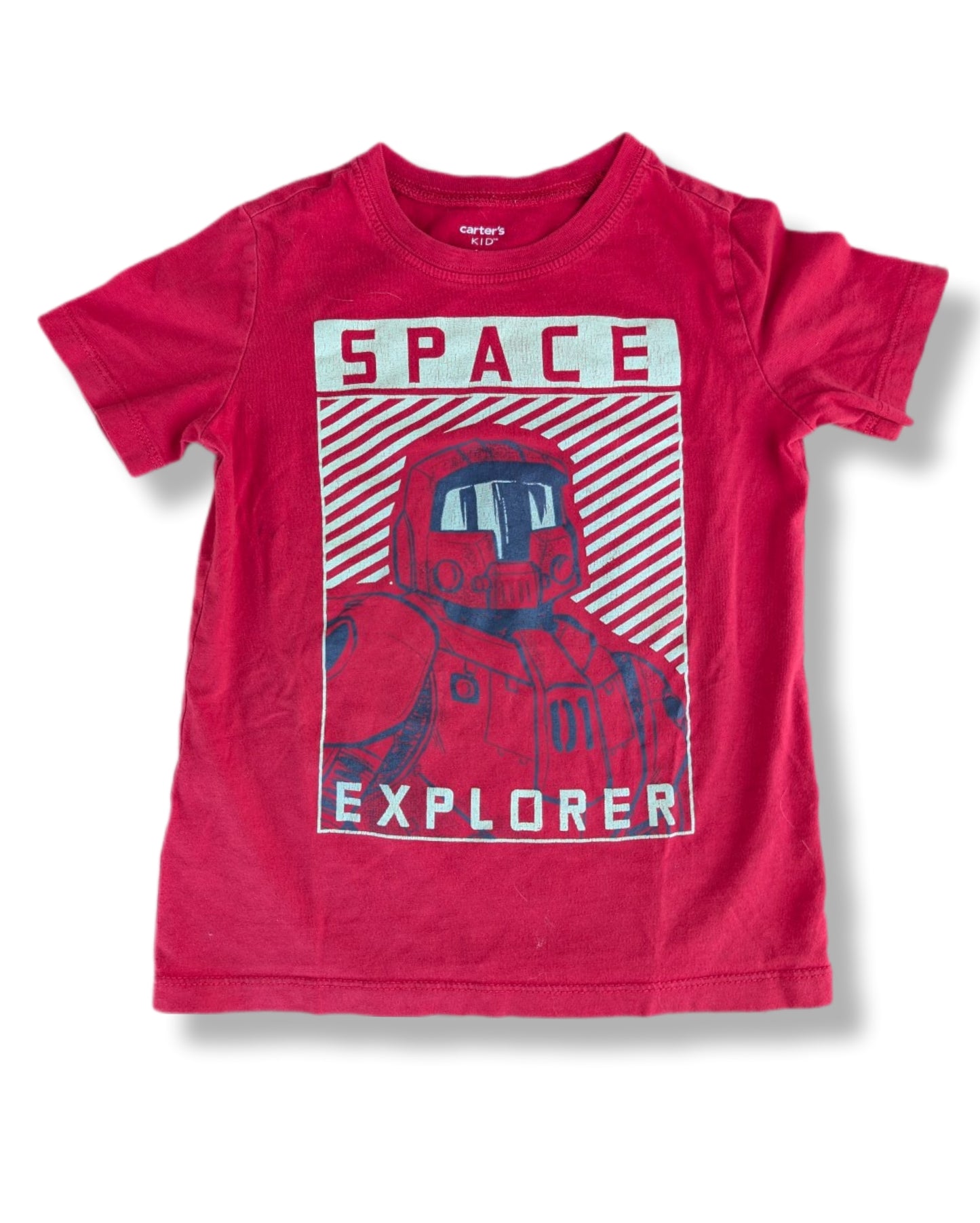 T-shirt à manches courtes thème de l'espace | CARTER'S | 5 ans