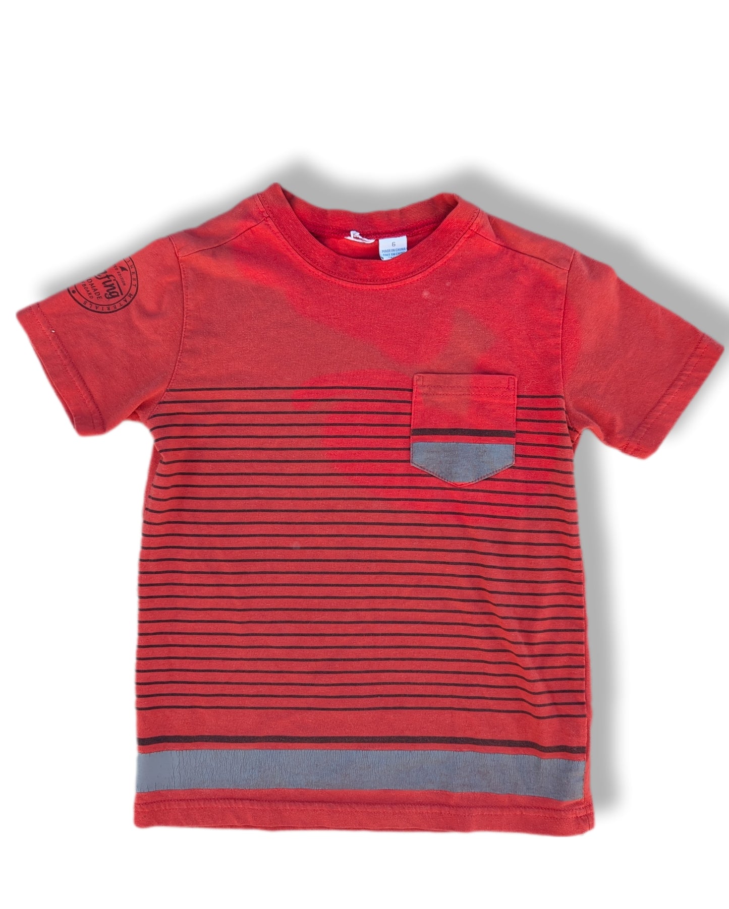 T-shirt à manches courtes avec petite poche | 6 ans