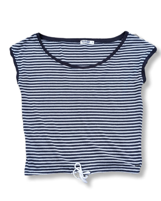 T-shirt style nautique avec cordon de serrage | Le garage | SMALL