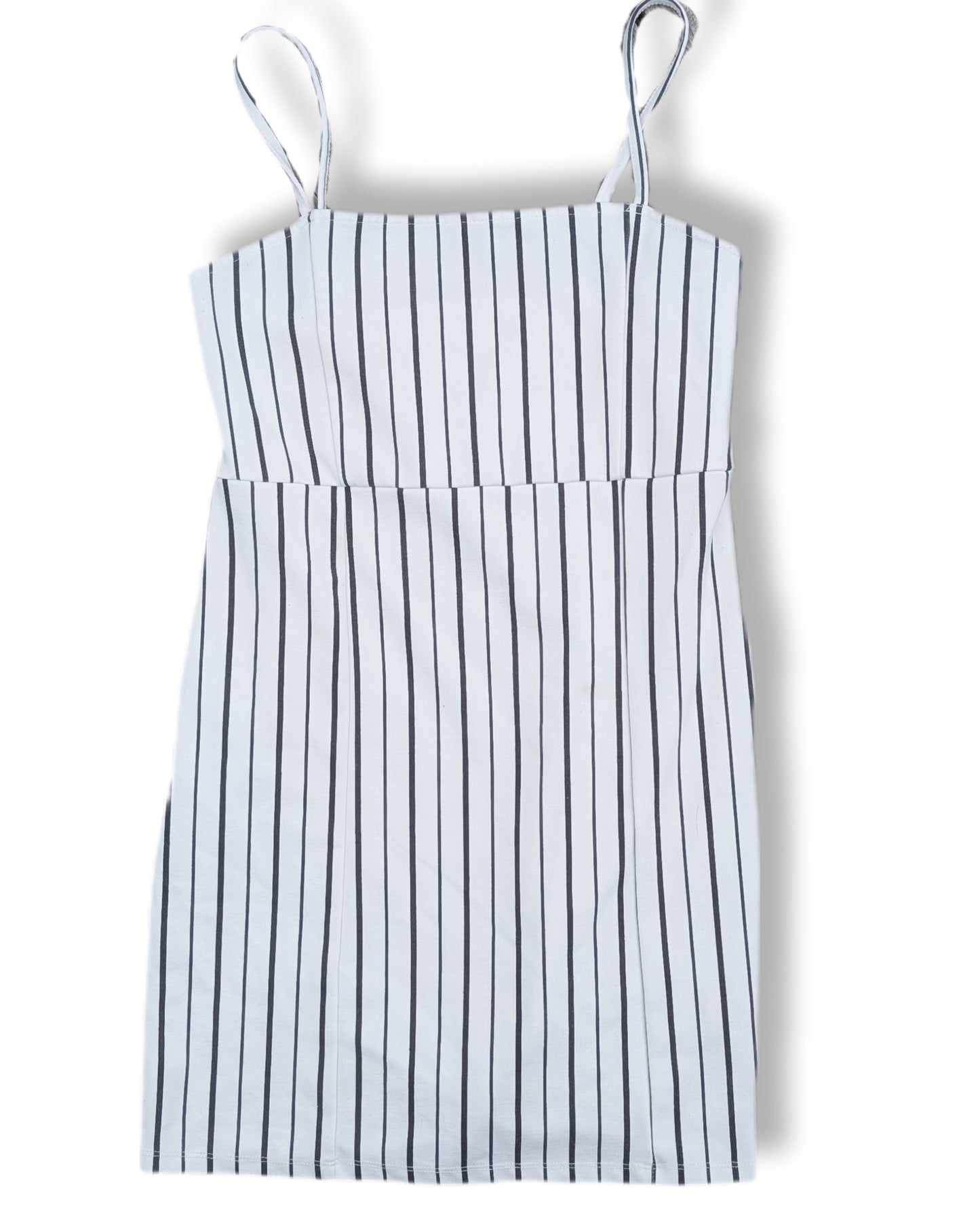 Camisole longue ou mini-robe ajustée & bretelles fines | Ardène | SMALL