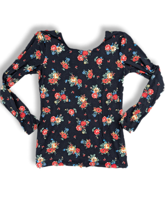 Chandail doux à manches longues avec encolure au dos | V&X | SMALL