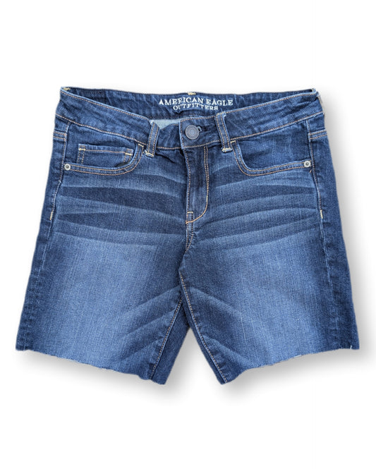 Shorts bermudas en denim délavés | AMERICAN EAGLE | 08