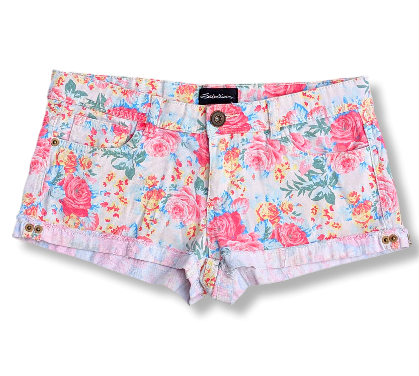Shorts taille basse à imprimé fleuri | Séductions | 05
