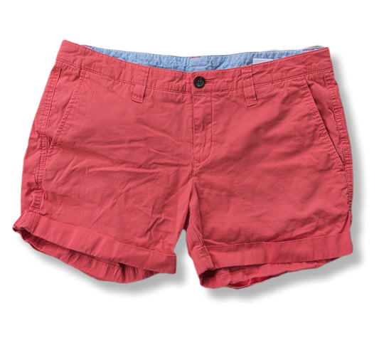 Shorts chino coupe décontractée couleur corail | 29