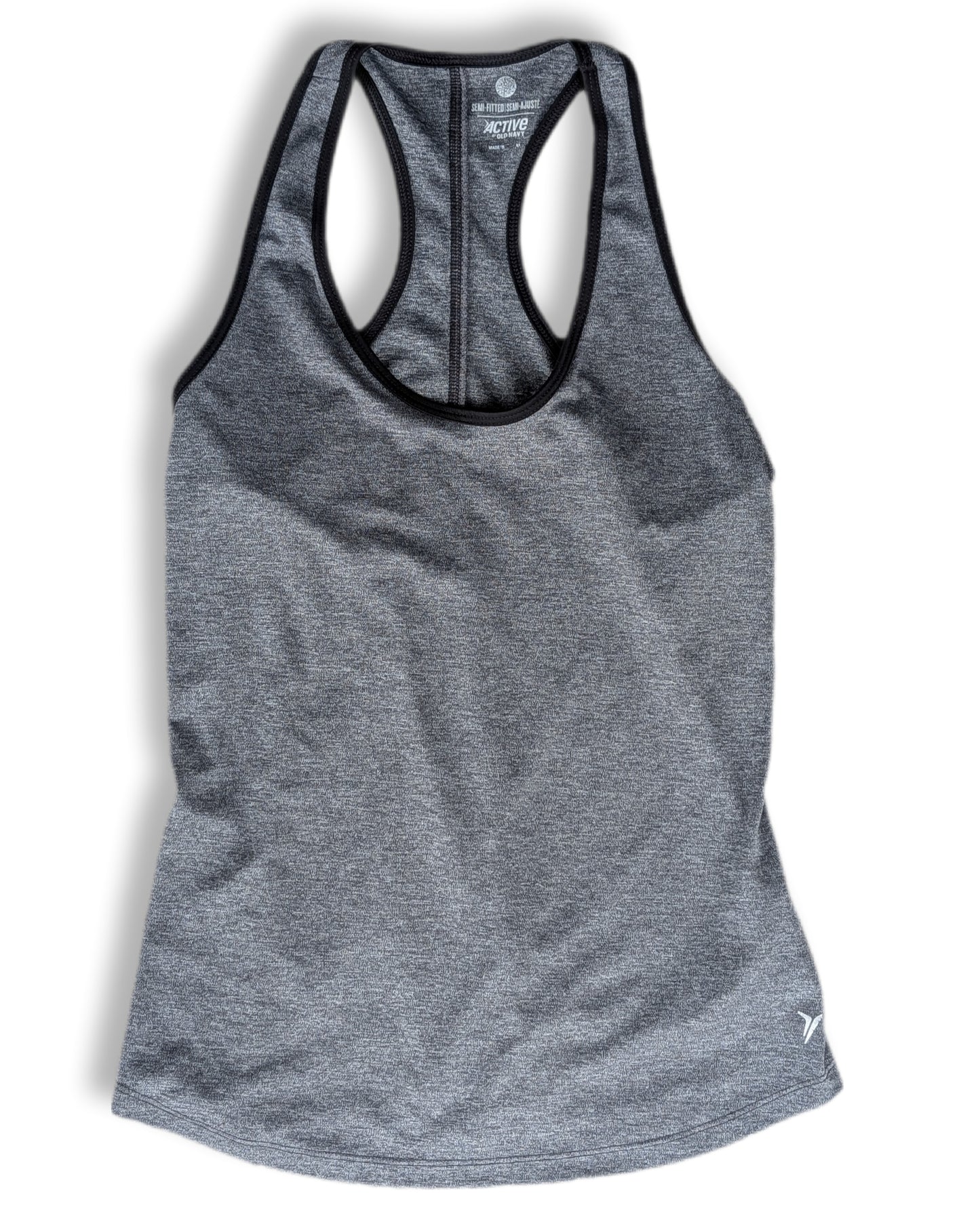 Débardeur de sport gris à dos nageur | OLD NAVY | MÉDIUM