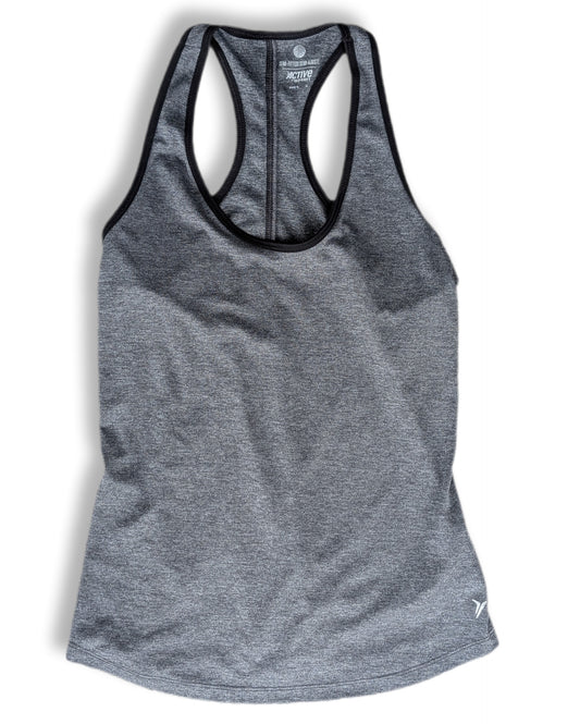 Débardeur de sport gris à dos nageur | OLD NAVY | MÉDIUM