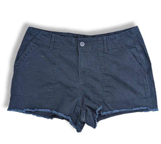 Shorts en coton noir avec grandes poches | George | 10