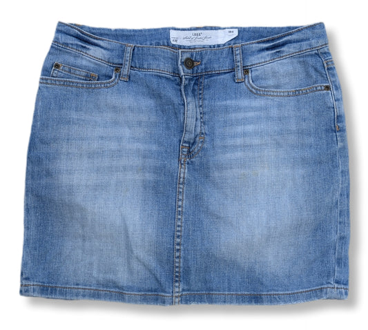 Jupe en jeans délavé coupe classique | H&M | 10