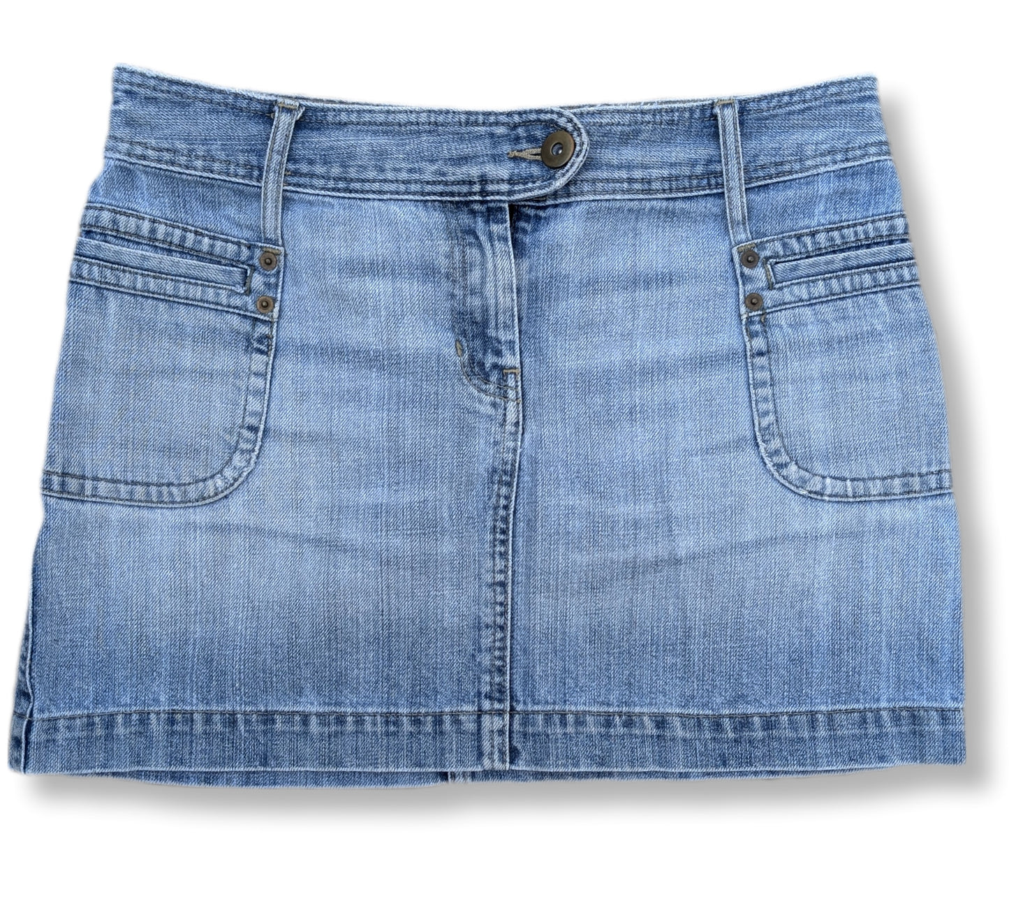 Jupe en denim délavée | 10