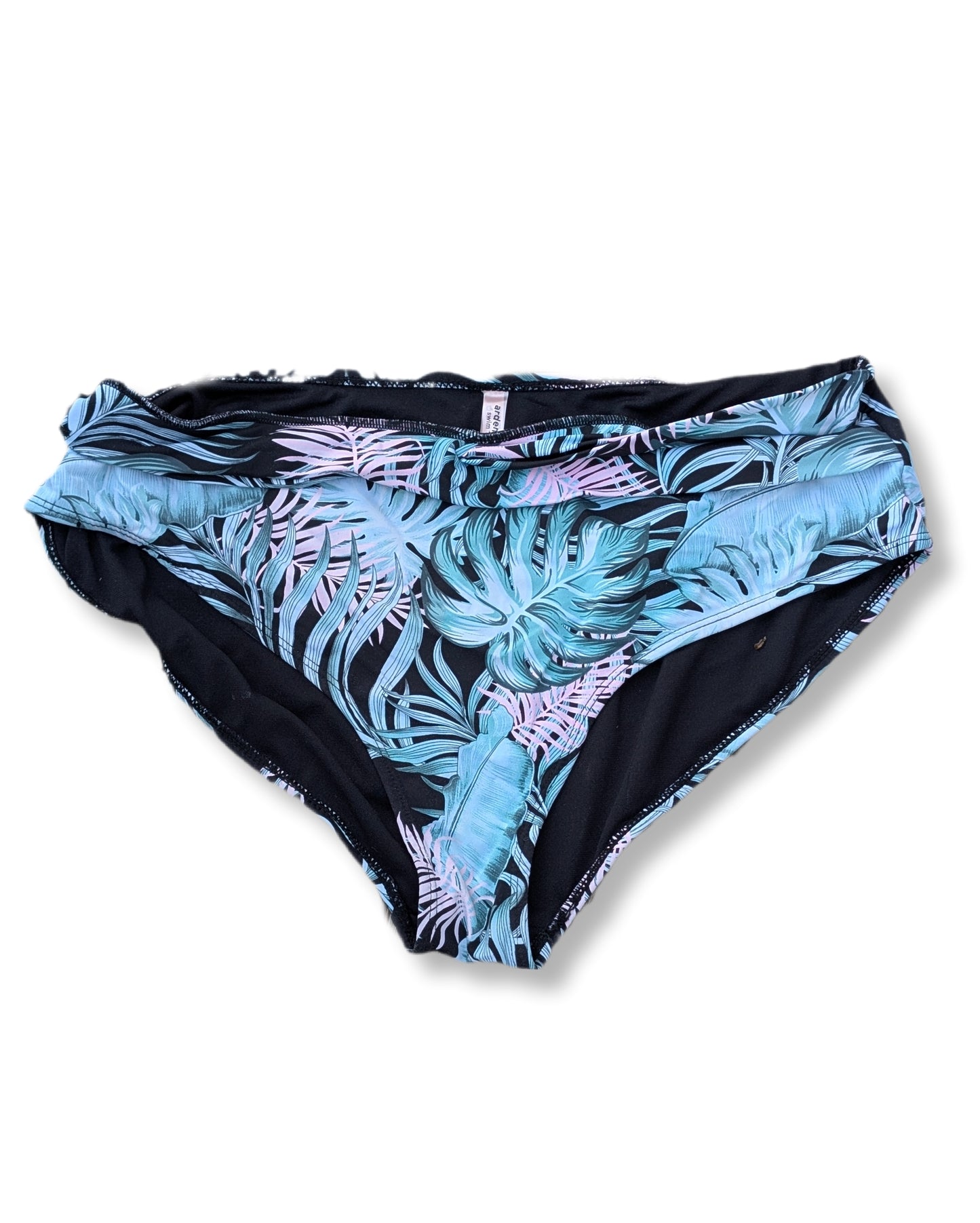 Culotte de bikini a effet froissé | Large