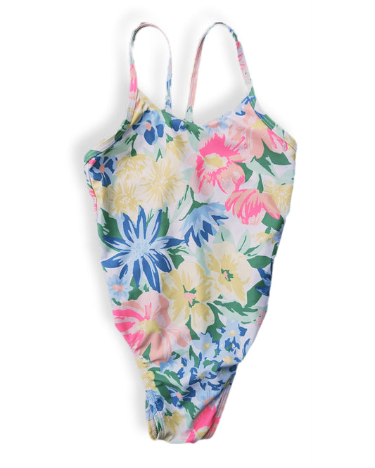 Maillot de bain fleuri une-pièce | 5 ans