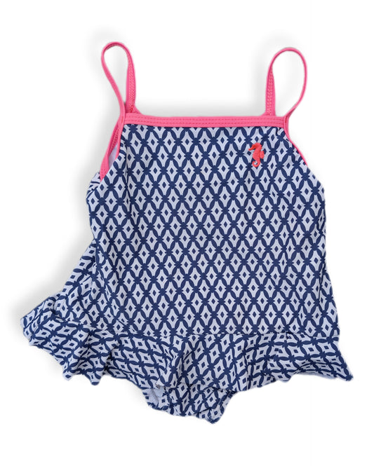 Maillot de bain une-pièce avec volants | 18 mois