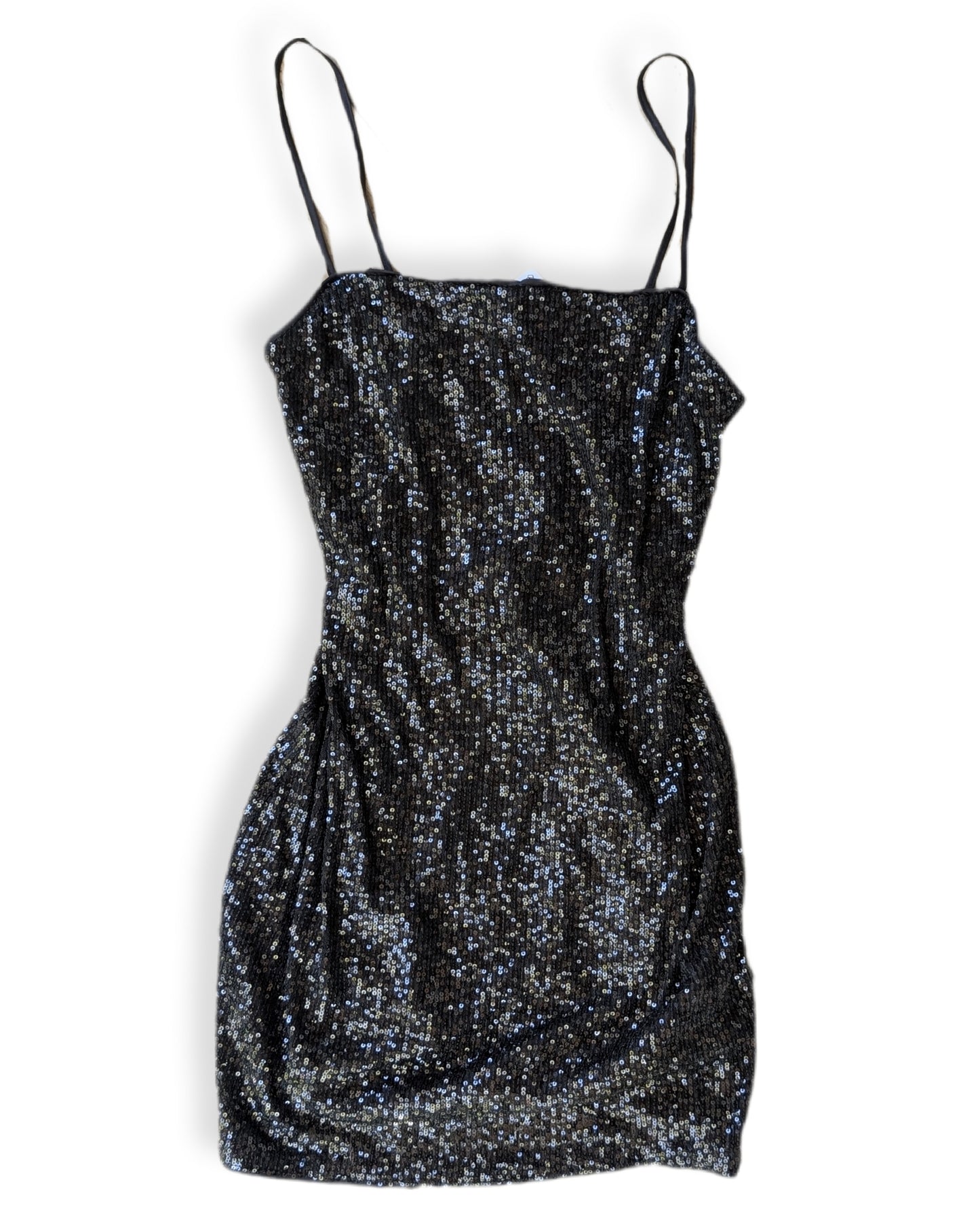 Robe de soirée scintillante à bretelles fines | S *Neuve avec étiquette 39,99$*