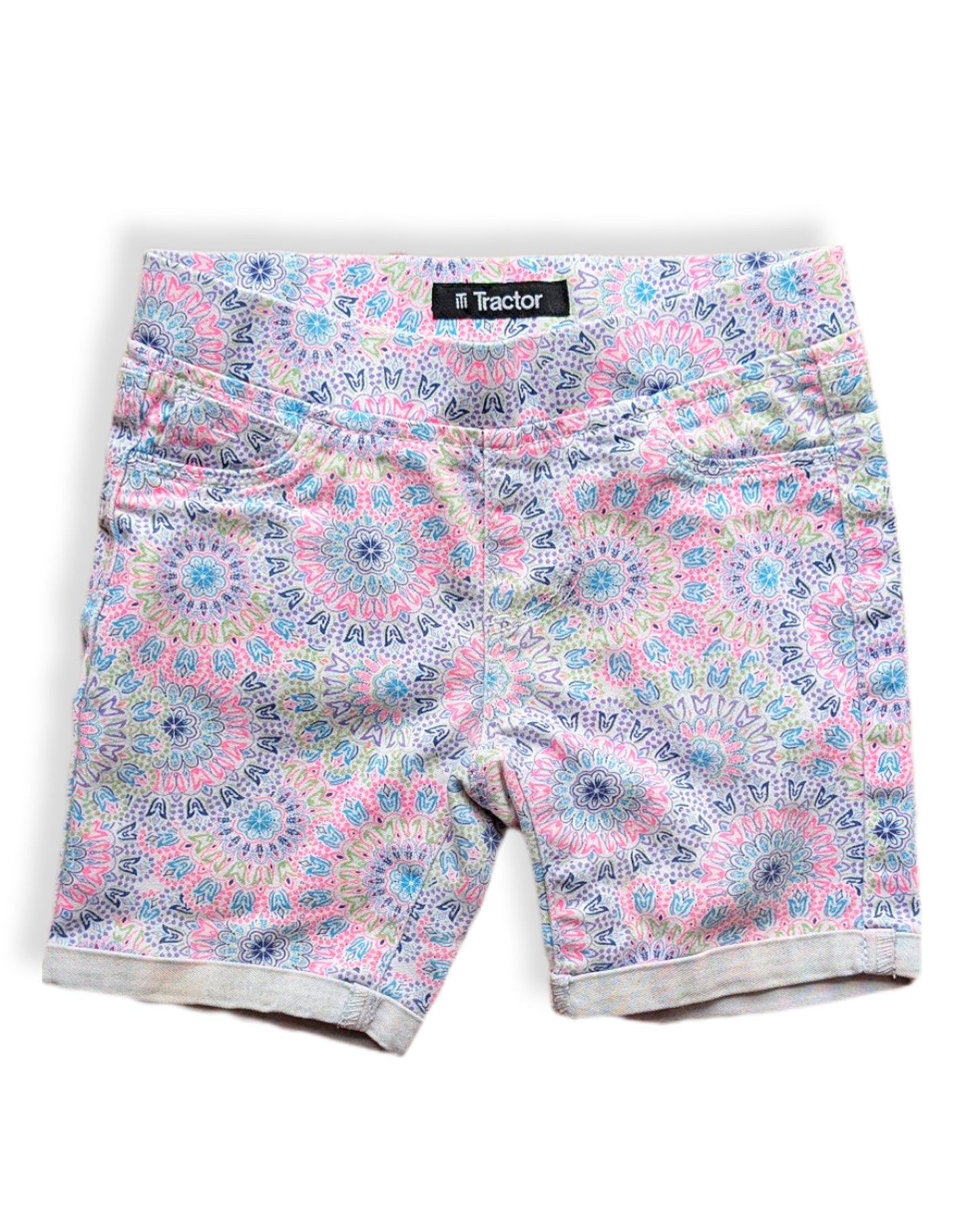 Short d'été coloré imprimé psychédélique | TRACTOR | 4 ans