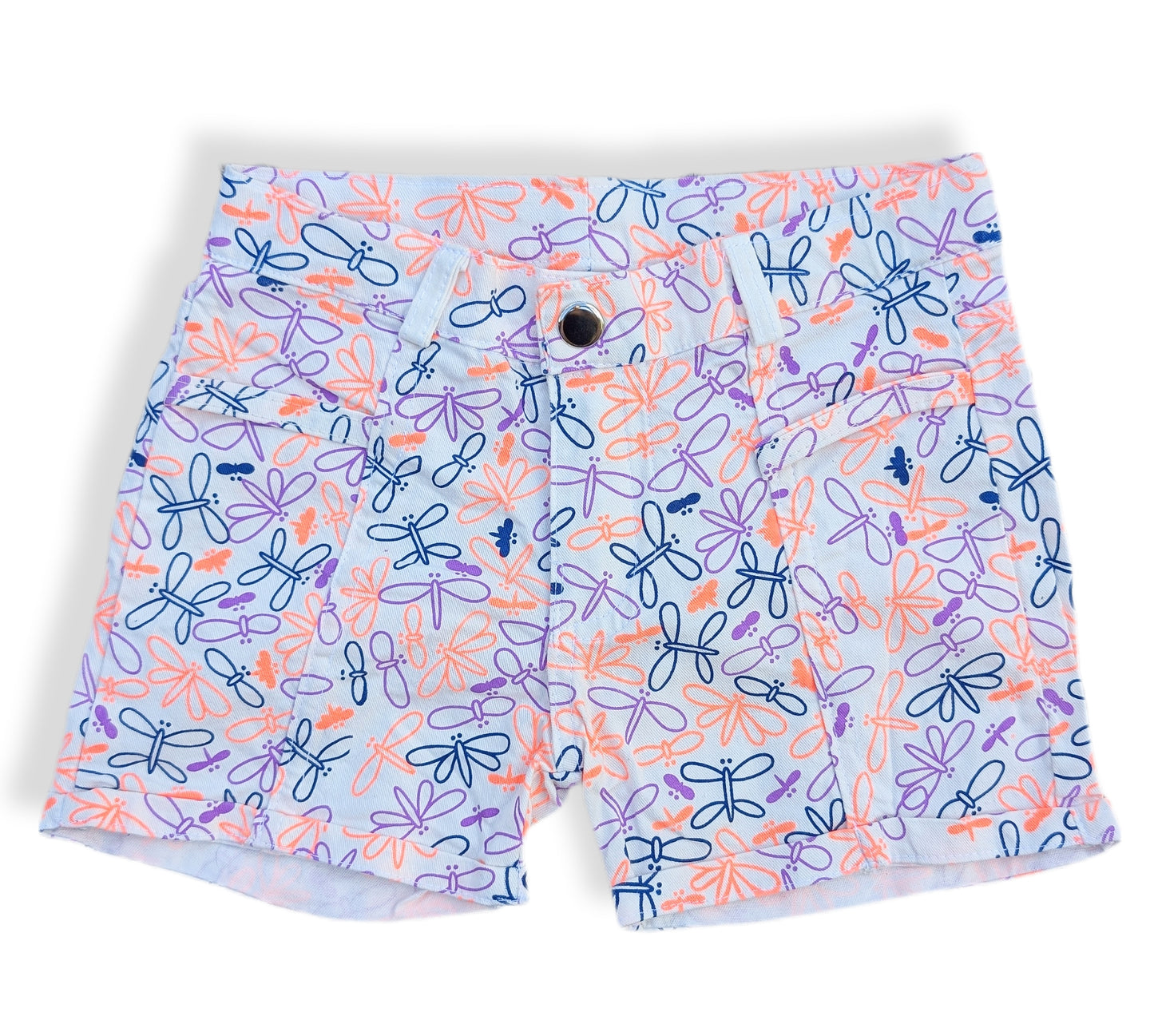 Short léger et respirant à motif de libellules | 6 ans