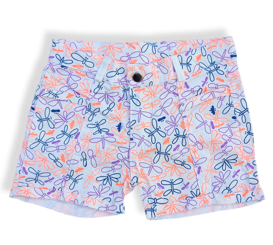 Short léger et respirant à motif de libellules | 6 ans