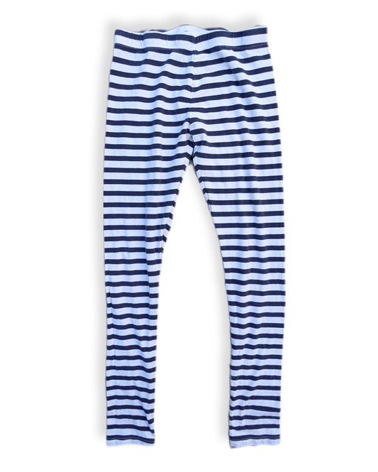 (Ado) Legging basique à rayures bleues et blanches | GEORGE | 14-16 ans