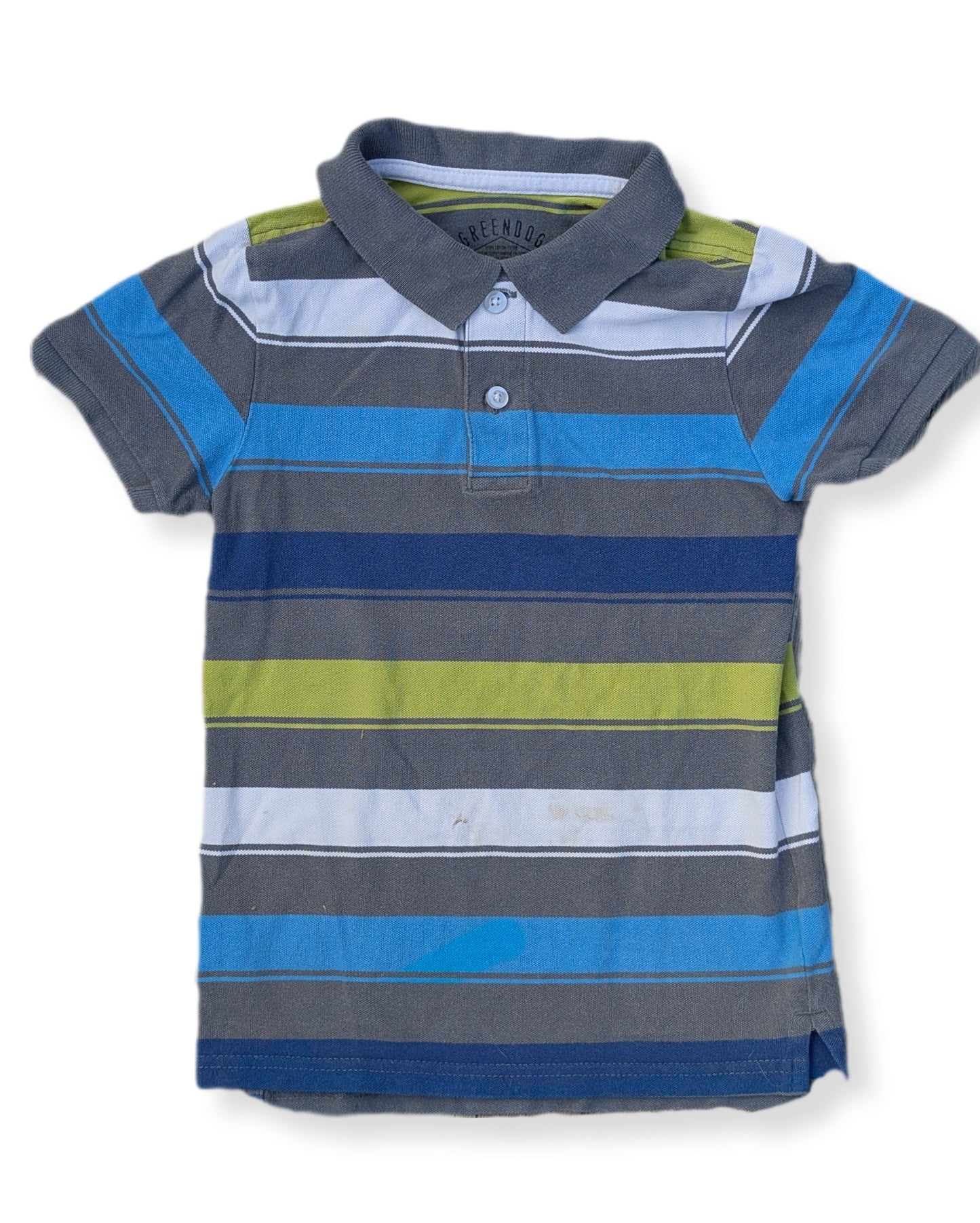 Polo à manches courtes avec rayures | 7 ans