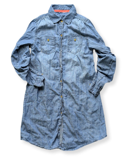 Robe chemise en jeans | 8 ans