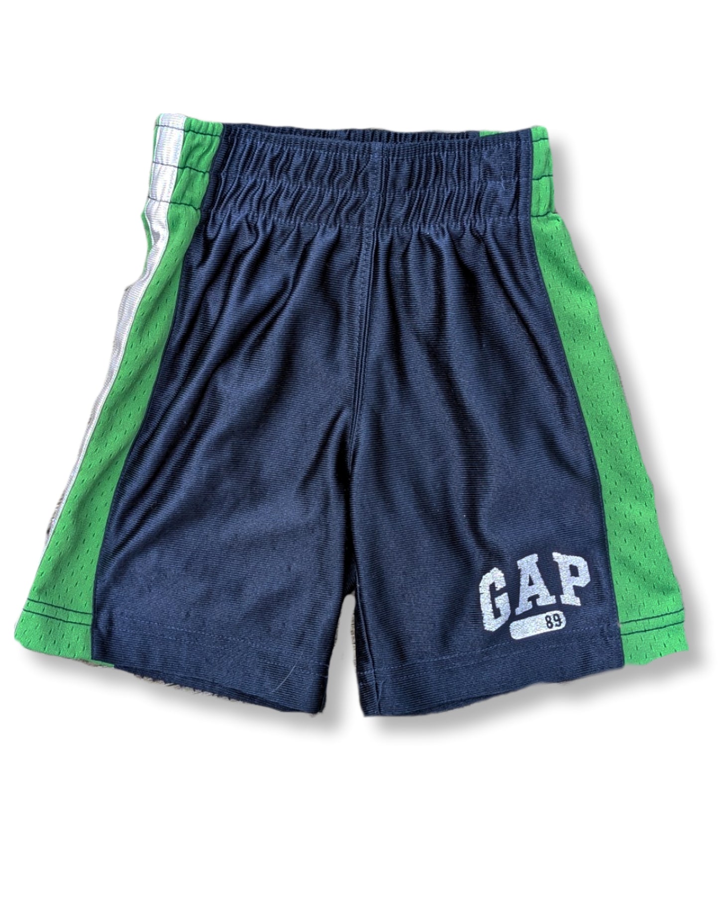 Shorts athlétiques marine & vert | GAP | 3 ans