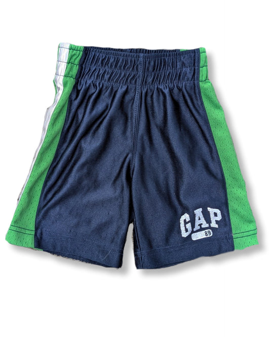 Shorts athlétiques marine & vert | GAP | 3 ans