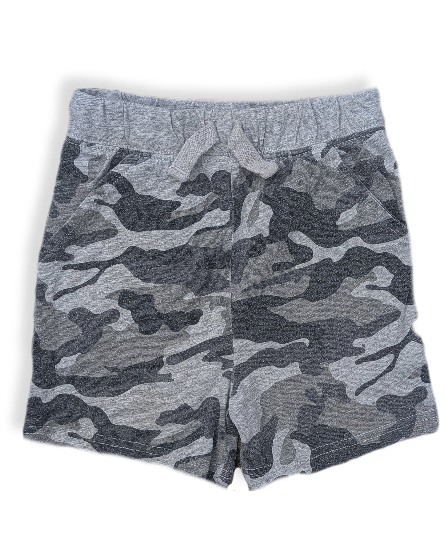 Shorts en molleton, motif camouflage gris avec cordon de serrage | GEORGE | 4 ans