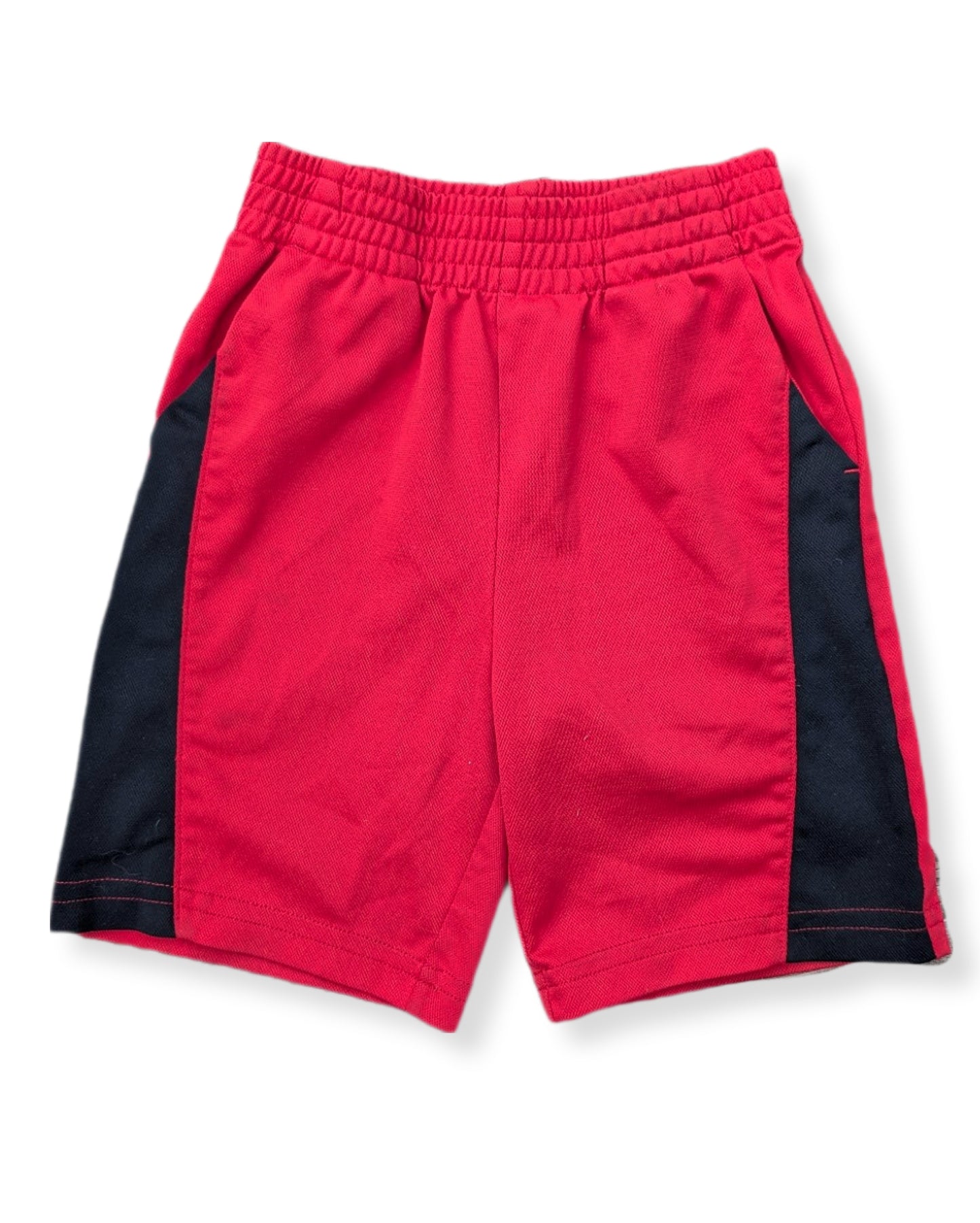 Shorts de sport couleur rouge vif avec taille élastique | JOE FRESH | 4 ans