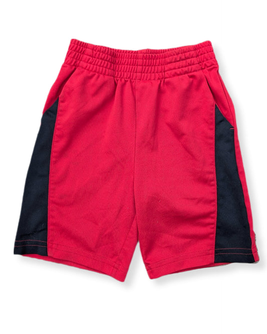 Shorts de sport couleur rouge vif avec taille élastique | JOE FRESH | 4 ans