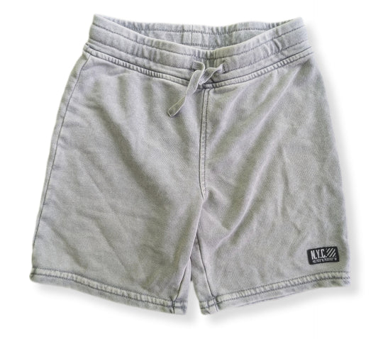 Shorts en molleton, gros délavé avec taille élastique | H&M | 3-4 ans