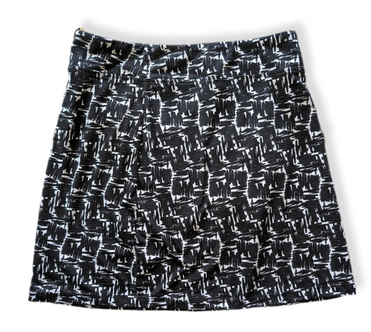 Jupe en coton classique avec motifs abstraits | SMALL