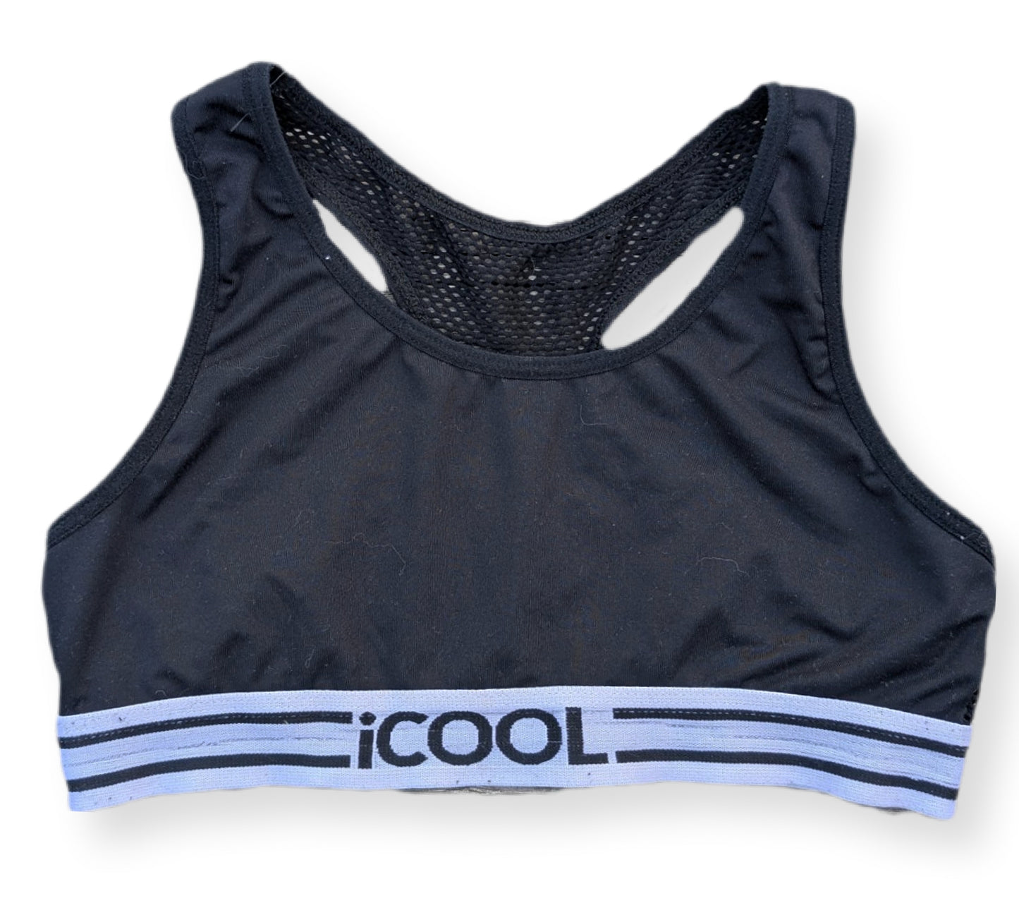 Deux (2) brassières de sport au dos nageur en filet avec bande élastique | I-cool | 14 ans