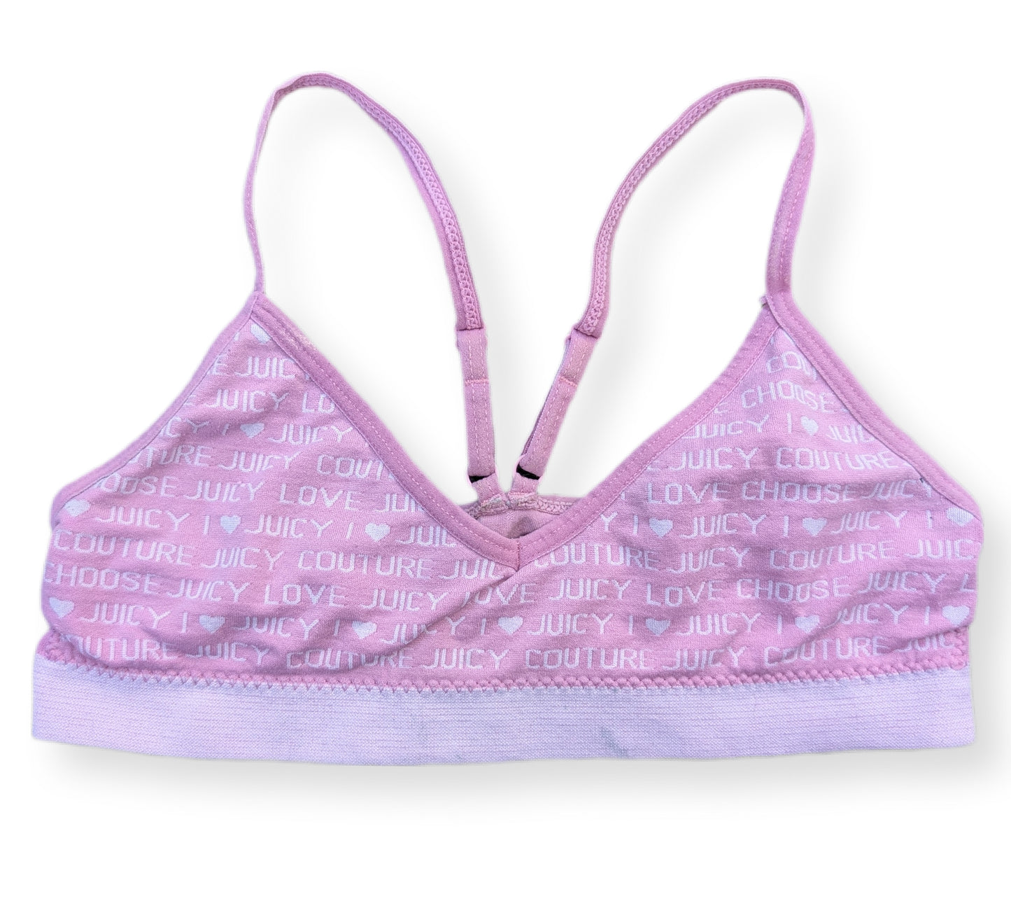 Deux (2) brassières de sport avec dos nageur et bande élastique | Juicy couture | SMALL