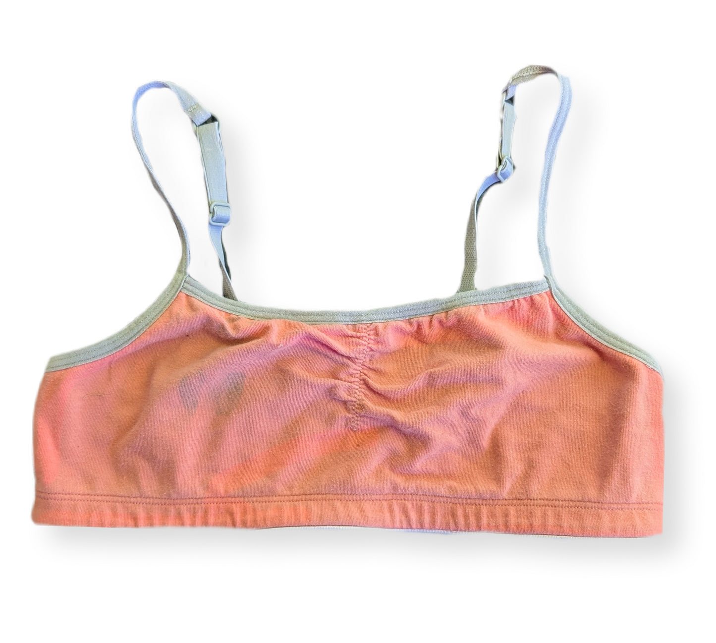 Deux (2) brassières de sport rose saumon avec bretelles ajustables | TAG | 10 ans