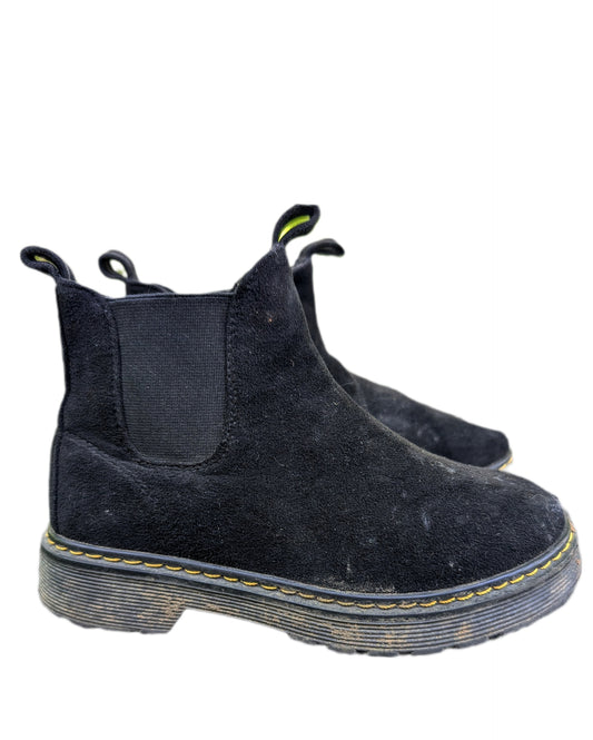 Bottines noires mi-saison, décontractées & en suède | 13        (19 cm)