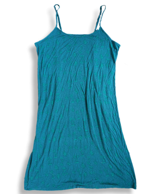 Robe "lousse" confortable avec bretelles spaghetti | L