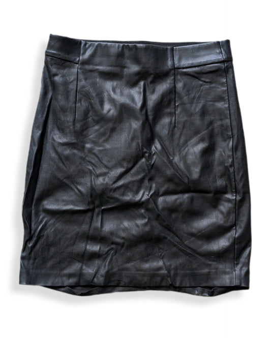 Mini-jupe en cuir synthétique | Dynamite | X-SMALL