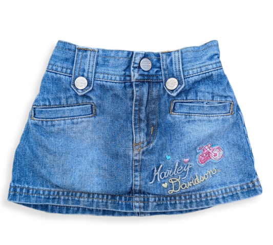 Jupe en jeans Harley-Davidson | 18 mois