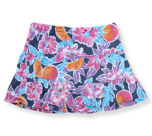 Jupe à volants motif floral et agrumes | THE CHILDREN'S PLACE | 5-6 ans