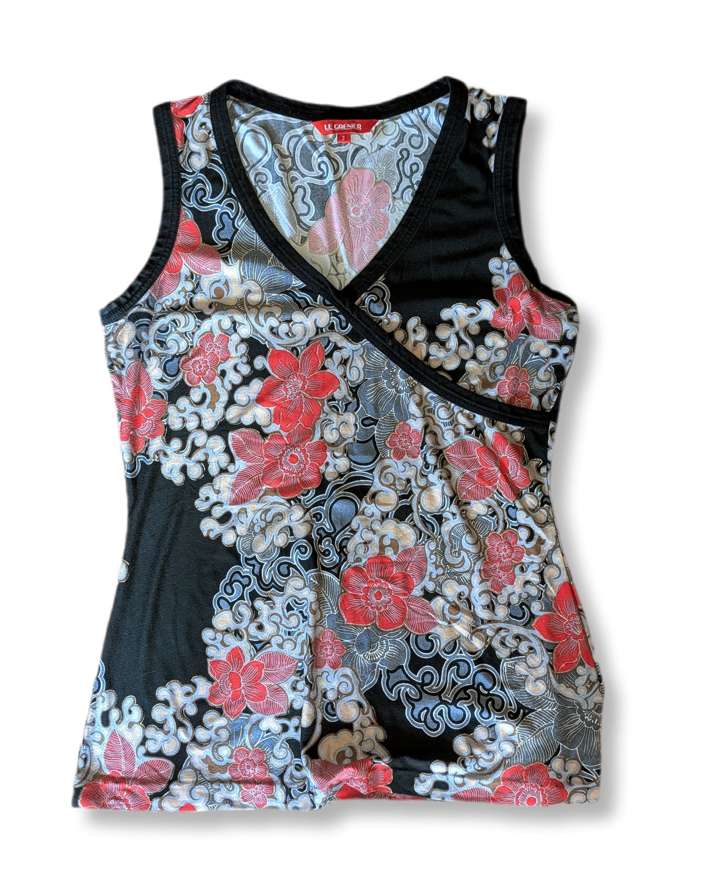 Débardeur sans manches coupe flatteuse & décolleté en V | LE GRENIER | MÉDIUM