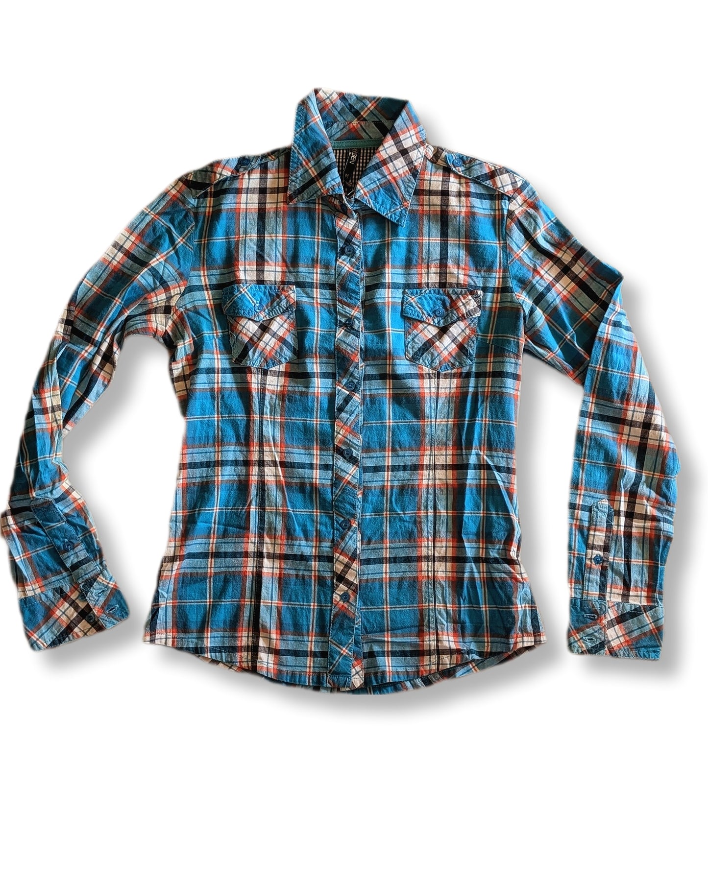 Chemise à manches longues de style western | Oxygen | MÉDIUM