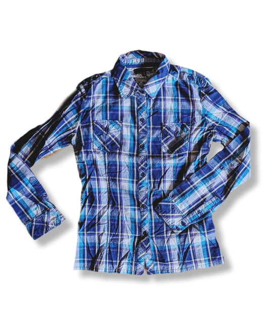 Chemise à carreaux légère style western | MÉDIUM