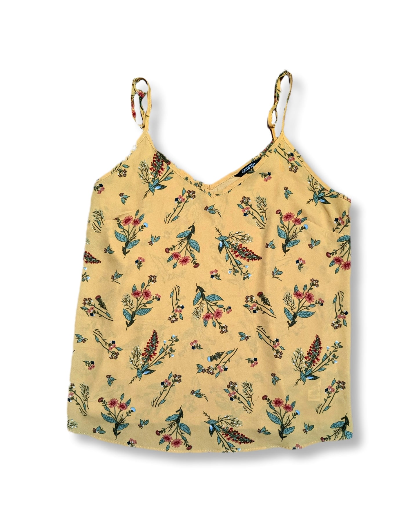 Camisole très légère à fines bretelles & imprimé floral | George | MÉDIUM