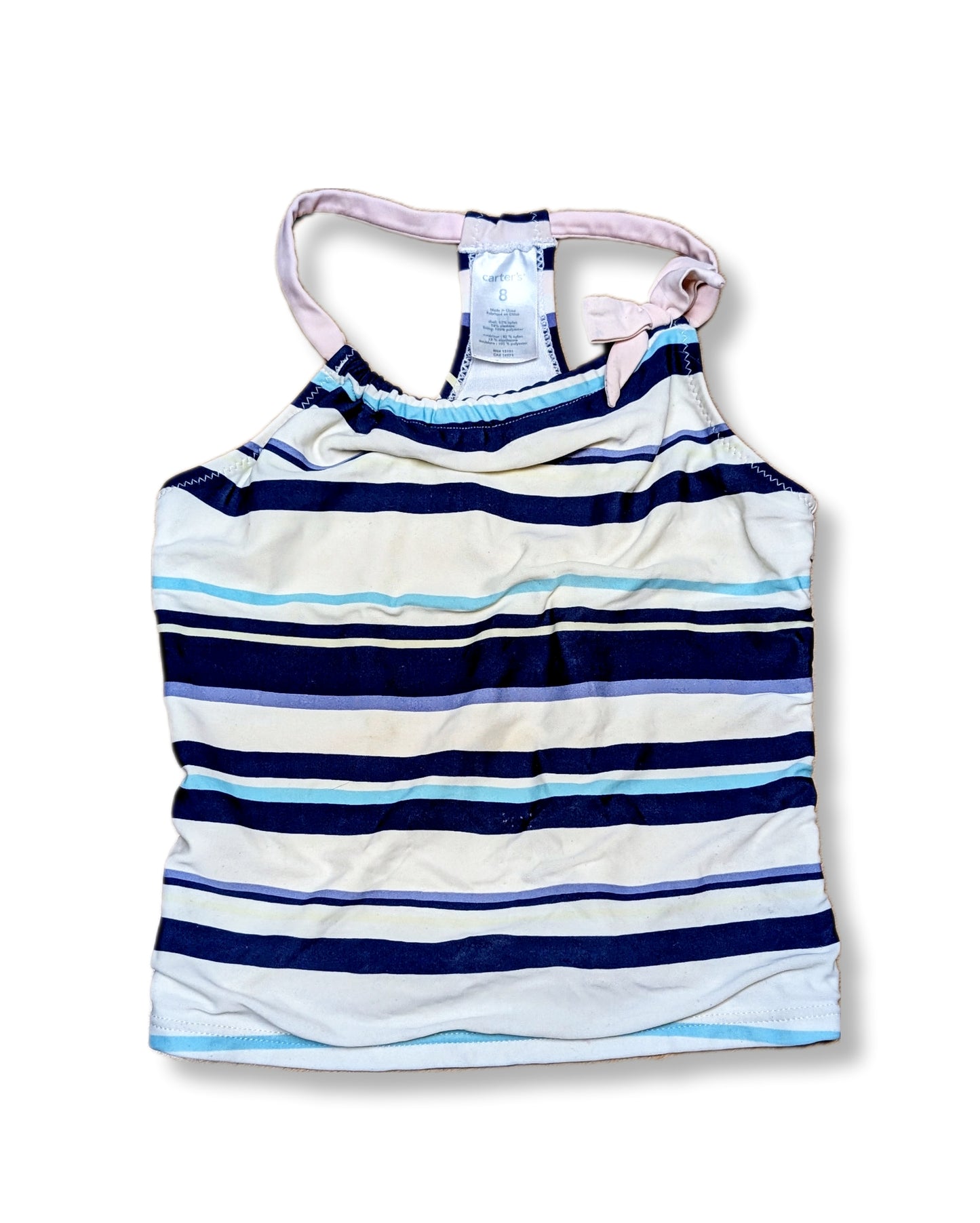 Haut de maillot en camisole à dos nageur | 8 ans