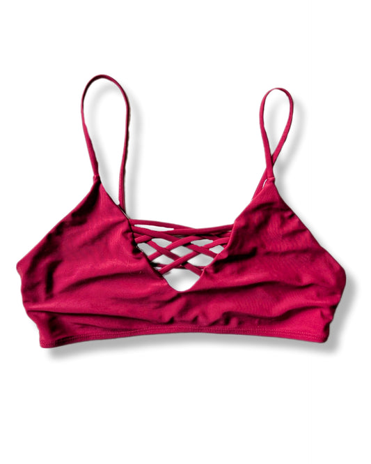 Haut de bikini style "bralette criss-cross" - XS