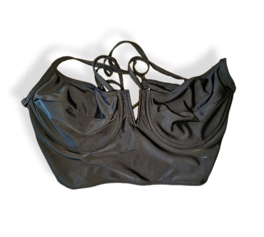 Haut de bikini bralette "long-line" avec décolleté plongeant - XL